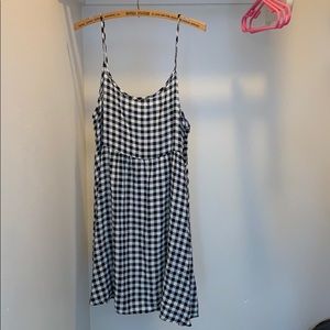 American Apparel Checkered babydoll dress